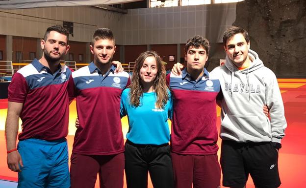 Cinco judokas del Doryoku, al Nacional Universitario en Valencia