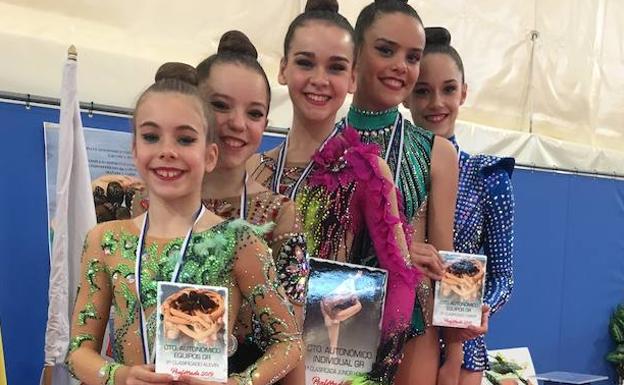 El Rítmica Salamanca mete a sus cinco gimnastas en el Nacional tras un gran Regional