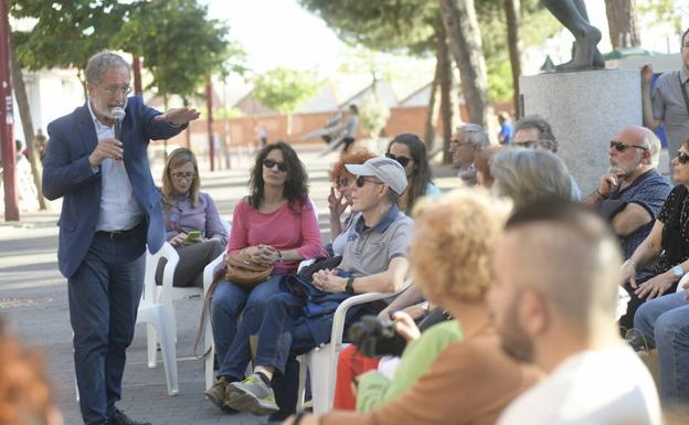 Toma la Palabra avisa junto al túnel de Delicias: «Hay que ser honestos, enterrar las vías es inviable»