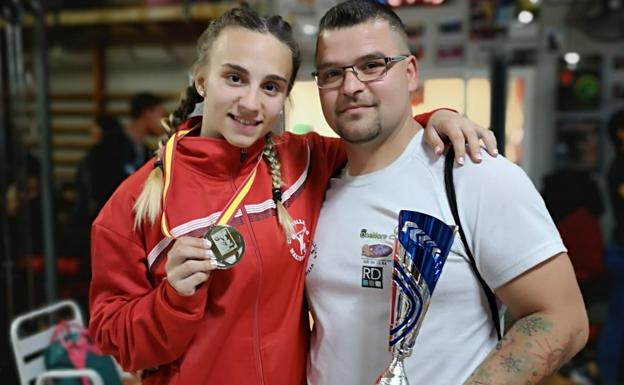 La haltera salmantina Iris Sánchez se clasifica para el Campeonato de España absoluto