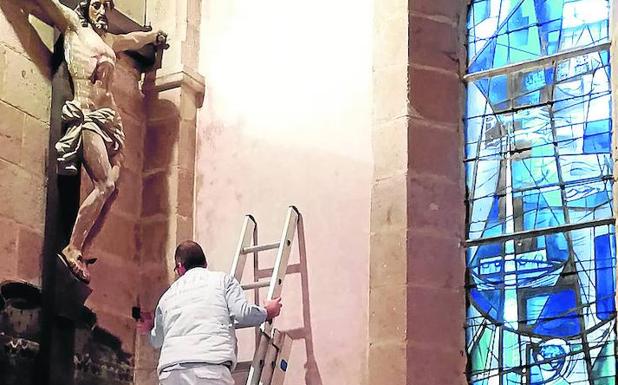 La Fundación Santa María la Real lleva a Francia los sensores de mejora del patrimonio