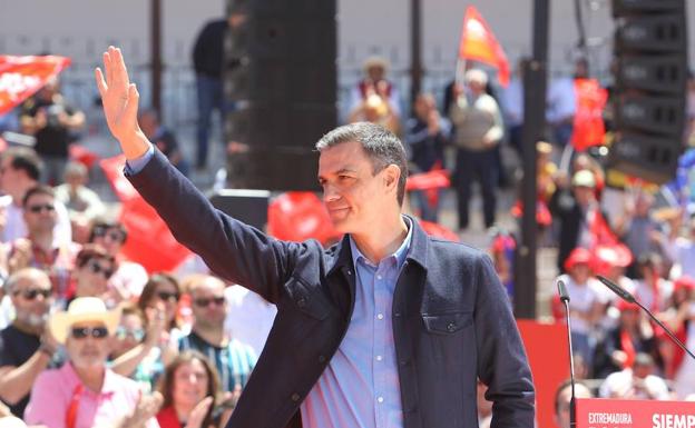 Sánchez pide la misma participación que el 28-A para «construir un sueño»