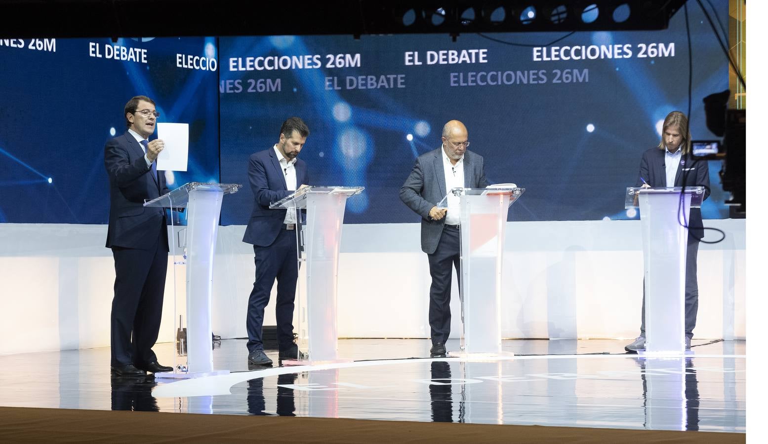 Segundo debate electoral entre los candidatos a la Presidencia de la Junta de Castilla y León