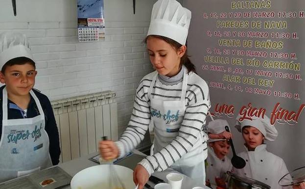 Juego y cocina, a examen este viernes en la final de Super Chef Junior de Palencia