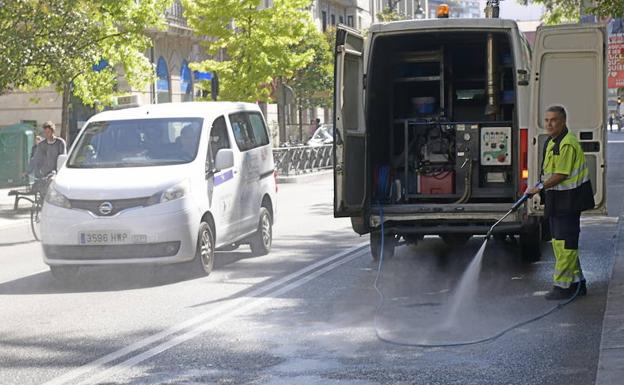 Herido un hombre de 79 años al ser atropellado en la calle Miguel Íscar de Valladolid