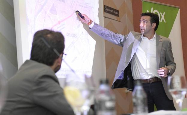 Vox Valladolid ve viable un soterramiento de 2,5 kilómetros por 300 millones de euros