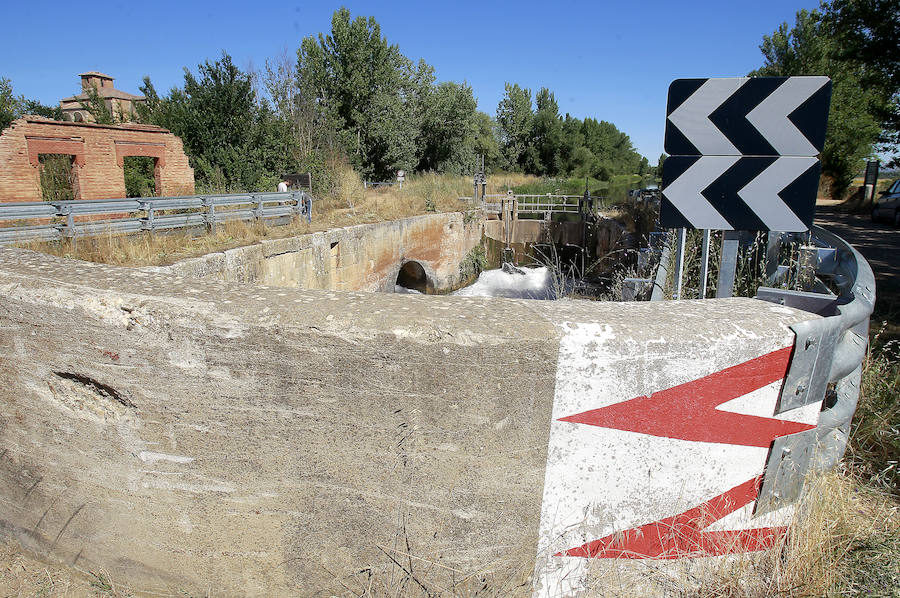 Un proyecto devolverá a la esclusa 13 del Canal de Castilla de Palencia su imagen original