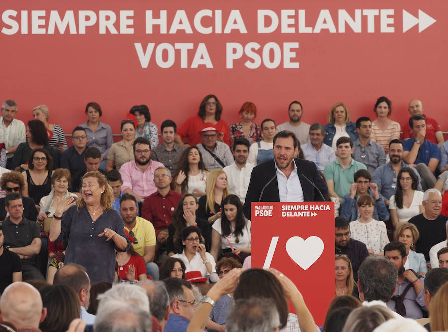 Pedro Sánchez cierra la campaña en Valladolid