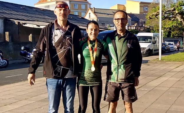 Verónica Sánchez, campeona de España de media maratón F40