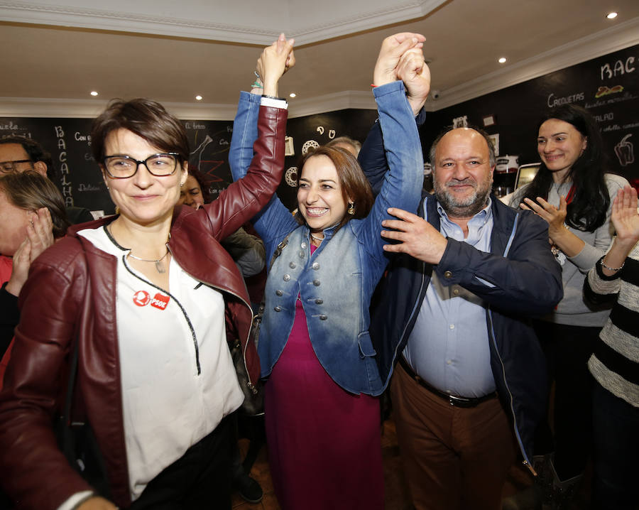 Noche electoral en Palencia