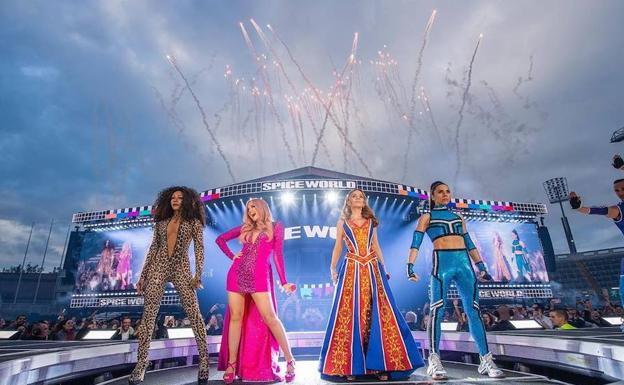 La reaparición menos sonada de las Spice Girls