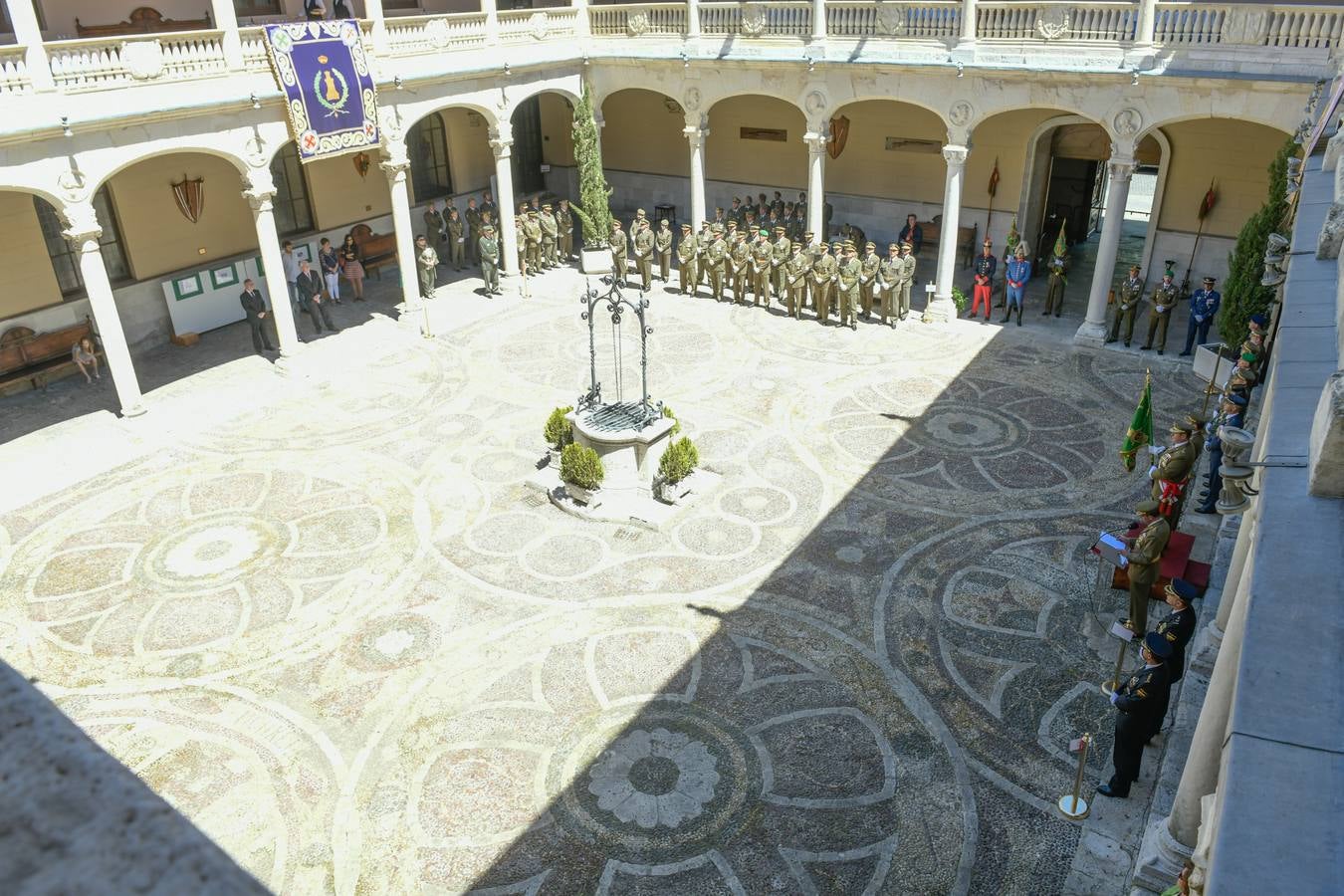 Celebración de la festividad de San Fernando en el Palacio Real de Valladolid