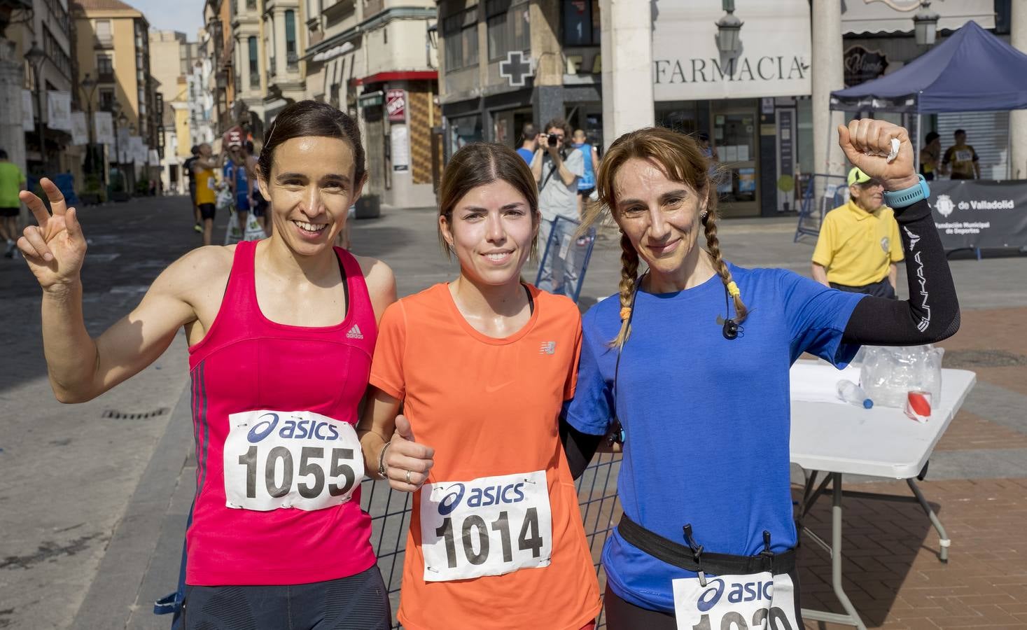 Carrera popular en la Plaza Mayor