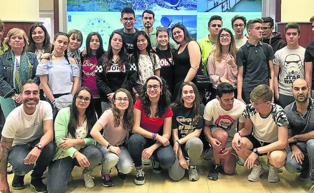 Alumnos del Marqués de Lozoya ayudan a 'salvar' la Cuenca del Duero