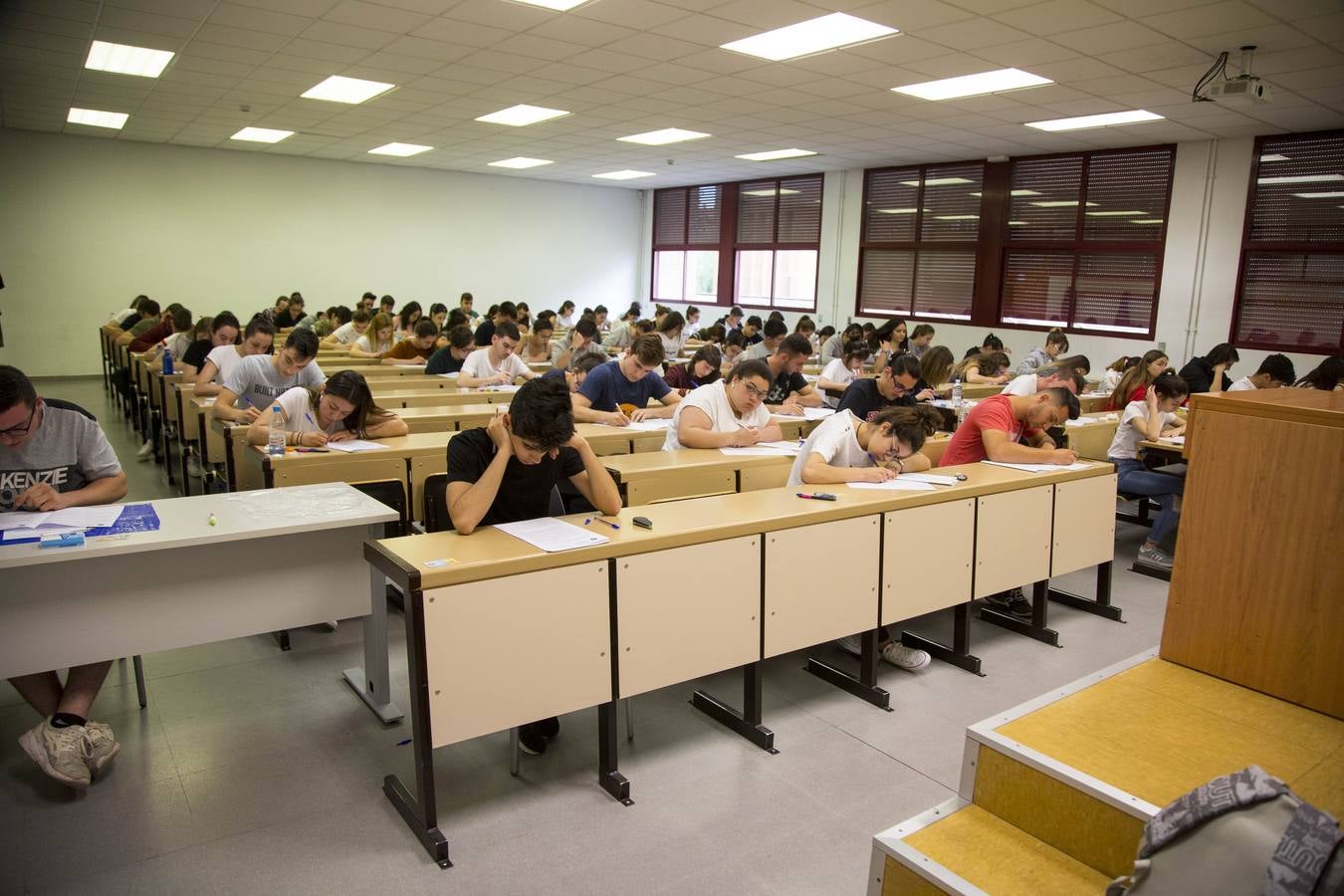 Examen de la EBAU en Valladolid