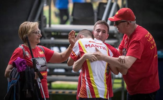 El salmantino Daniel Martín Anaya, bronce en el Mundial de tiro con arco adaptado