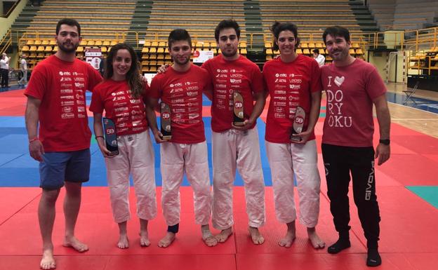 Cuatro podios para el Doryoku en la Copa de España Trofeo Alejandro Blanco sénior en Salamanca