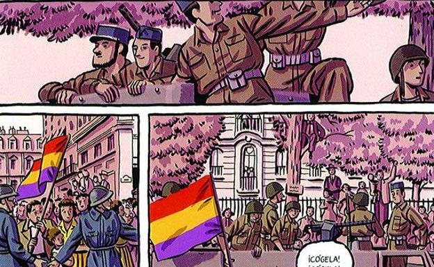 La doble derrota de los españoles de La Nueve