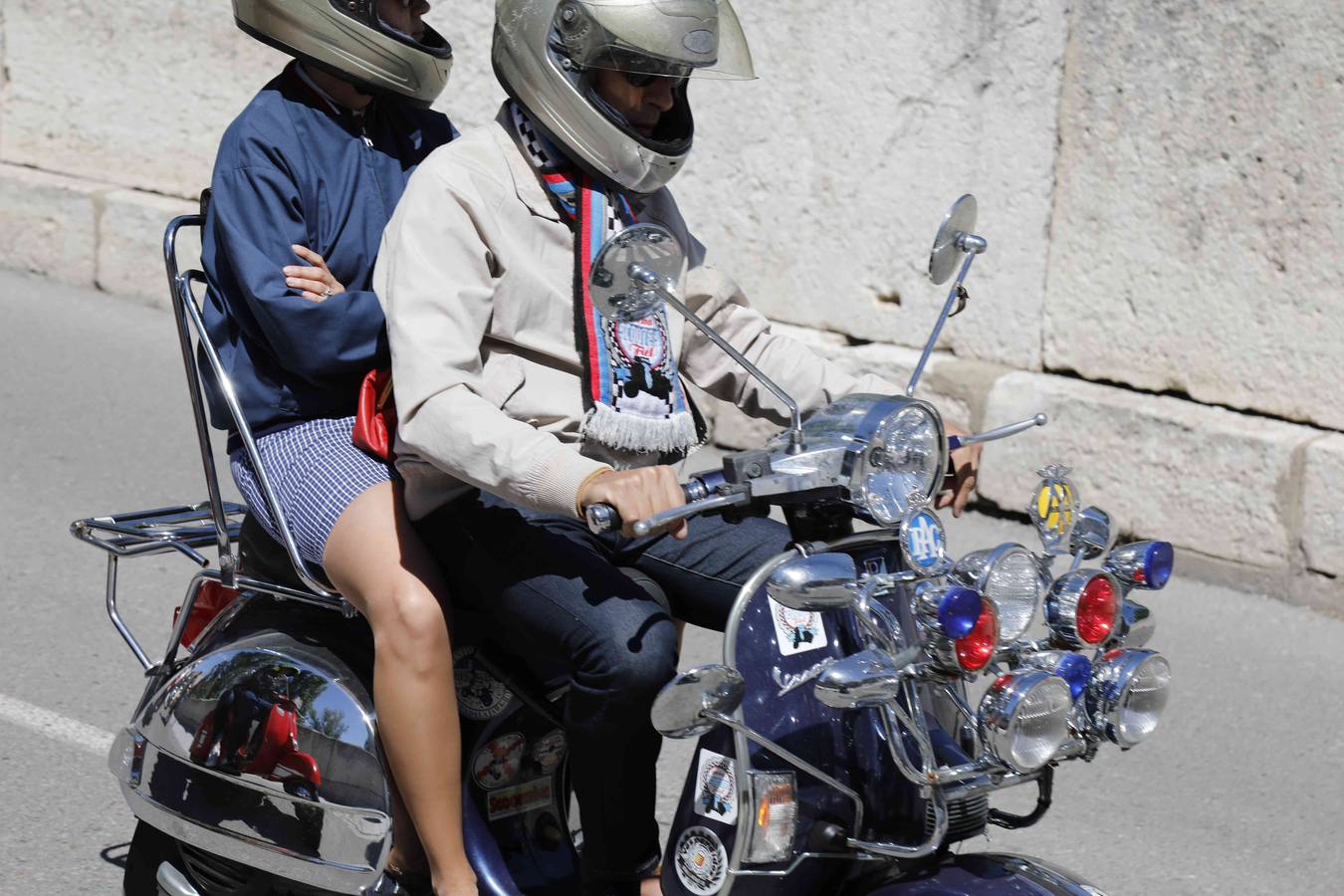 XII edición de la Scooter Run Ribera del Duero en Peñafiel