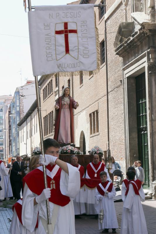 Procesión de la Virgen de la Alegría en Valladolid