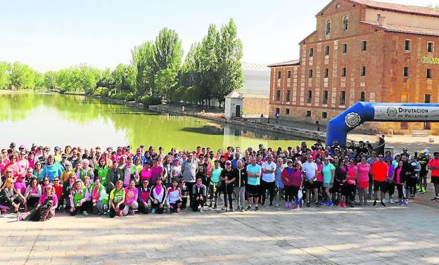 La Marcha contra el Cáncer reúne a más de 300 personas en Rioseco