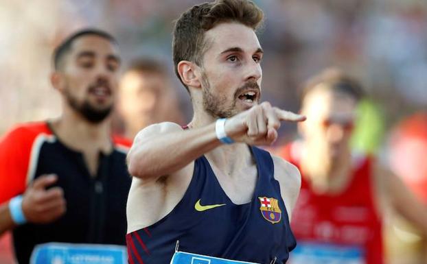 Álvaro de Arriba finaliza tercero en la reunión holandesa de Hengelo con 1:46.13