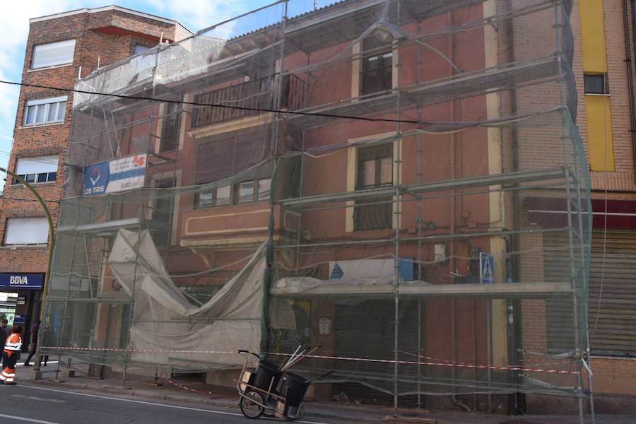 Herido al caer de las obras de un tejado en Guardo