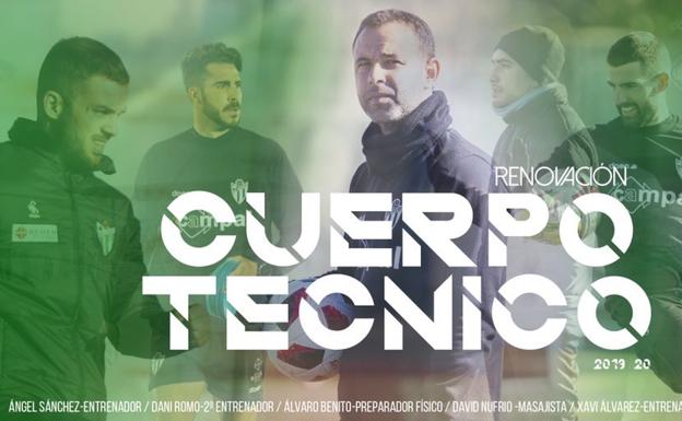 El CD Guijuelo anuncia la renovación del cuerpo técnico y el adiós de Ángel Marcos de la dirección deportiva