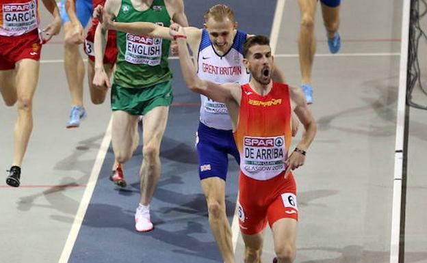 Álvaro de Arriba sigue buscando hoy en el Meeting galo de Montreuil la mínima para el Mundial