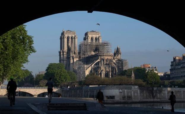 Notre Dame celebrará este fin de semana la primera misa tras el incendio
