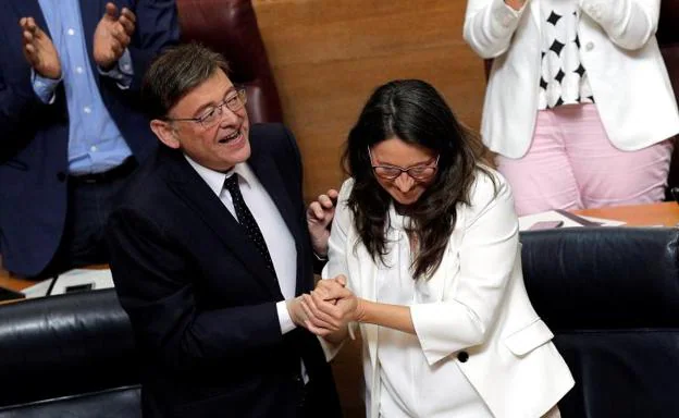 Puig cede una vicepresidencia a Unides Podem para salvar su investidura