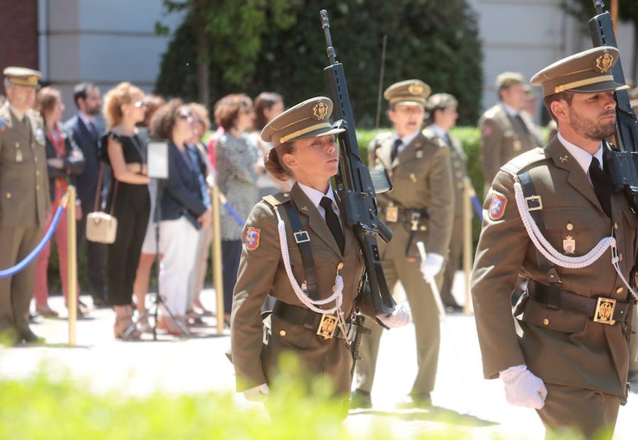Clausura del curso de la Academia de Caballería de Valladolid