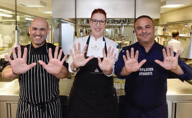 Ángel León cocina a seis manos en la Ribera del Duero vallisoletana