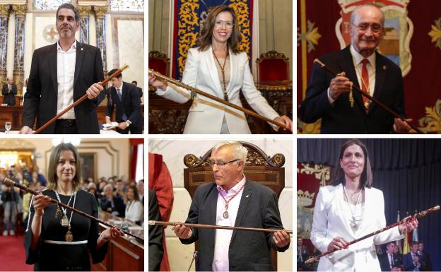 La toma de posesión de los alcaldes, en imágenes