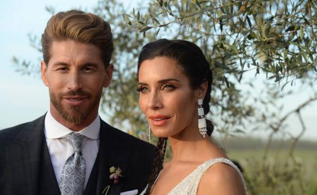 Sergio Ramos y Pilar Rubio celebran su boda