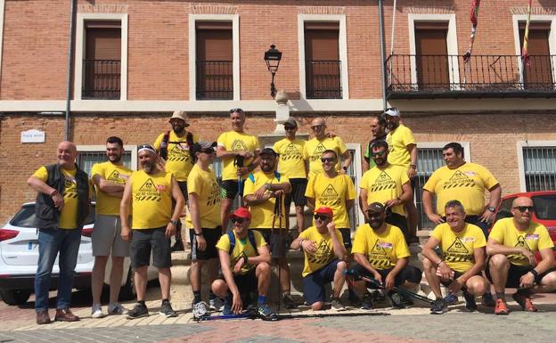 La 'marcha del aluminio' llega a tierras vallisoletanas