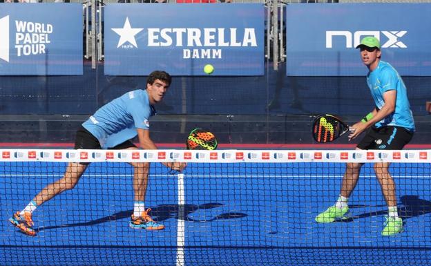 Navarro y Lebrón comienzan serios el Máster de Valladolid