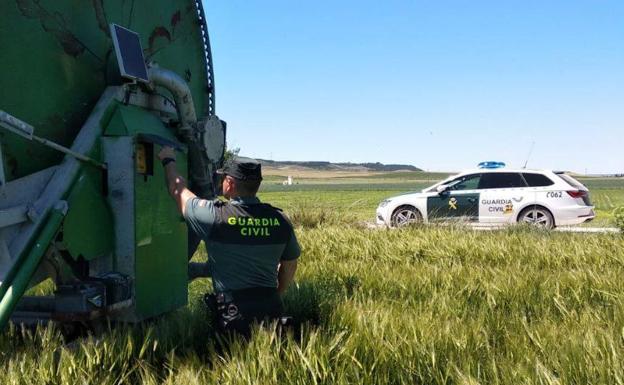 La detención de dos jóvenes esclarece ocho robos en explotaciones agrícolas de la provincia de Valladolid