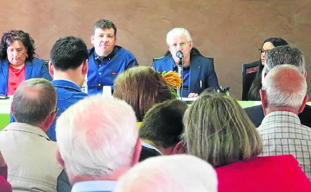 El sacerdote claretiano Eugenio Oterino pregona las fiestas de Villalba