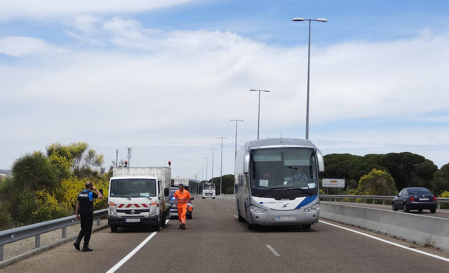 Fallece un hombre y su mujer resulta herida tras un accidente de tráfico en Puente Duero