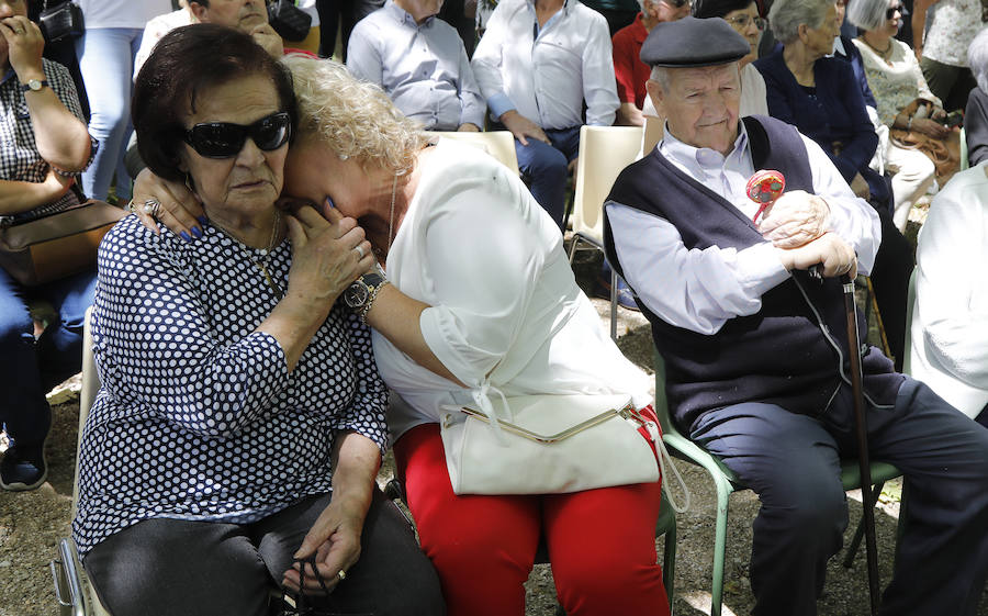 Palencia se emociona con 'la madre del sonajero'