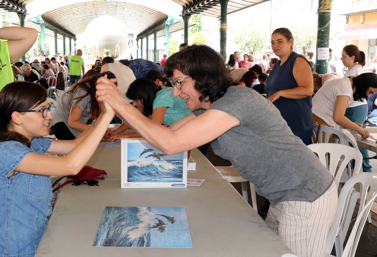 Certamen de Puzzle en Plaza España