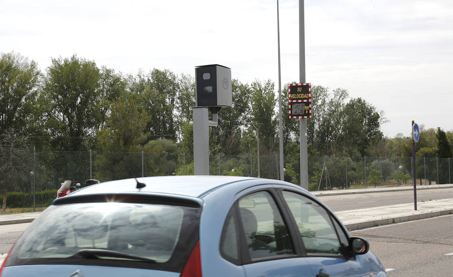 Dos nuevos radares se preparan para controlar el tráfico en Palencia