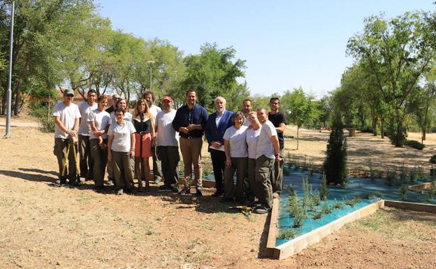 Diez alumnos concluyen su formación en jardinería con el Corredor Verde II de Santa Marta