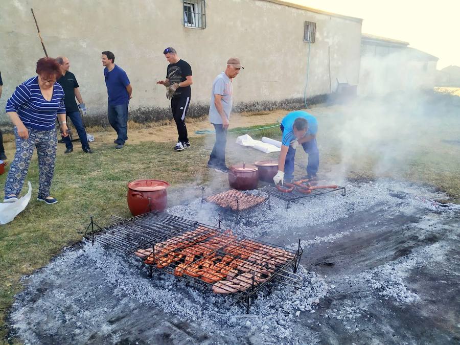 Comida popular en Hérmedes de Cerrato