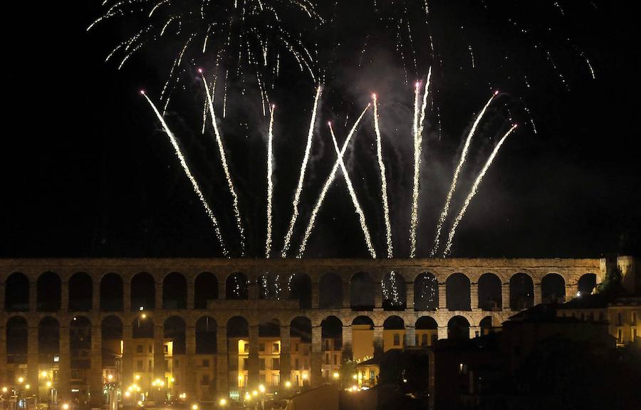Pequeño conato de incendio en los Altos de la Piedad por los fuegos artificiales