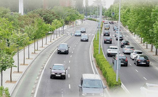 El asfaltado de un tramo de la avenida de Salamanca de Valladolid complicará el tráfico este verano