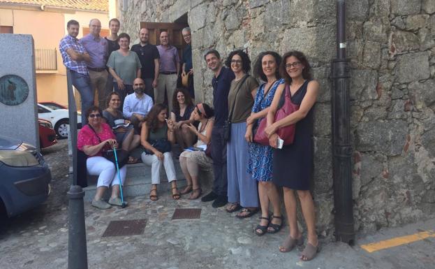 Investigadores, escritores y académicos de seis nacionalidades visitan el Museo Judío David Melul de Béjar