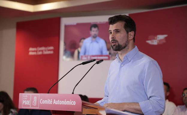 Luis Tudanca rechaza que el PSOE vaya a pactar con Ciudadanos la Diputación de Segovia
