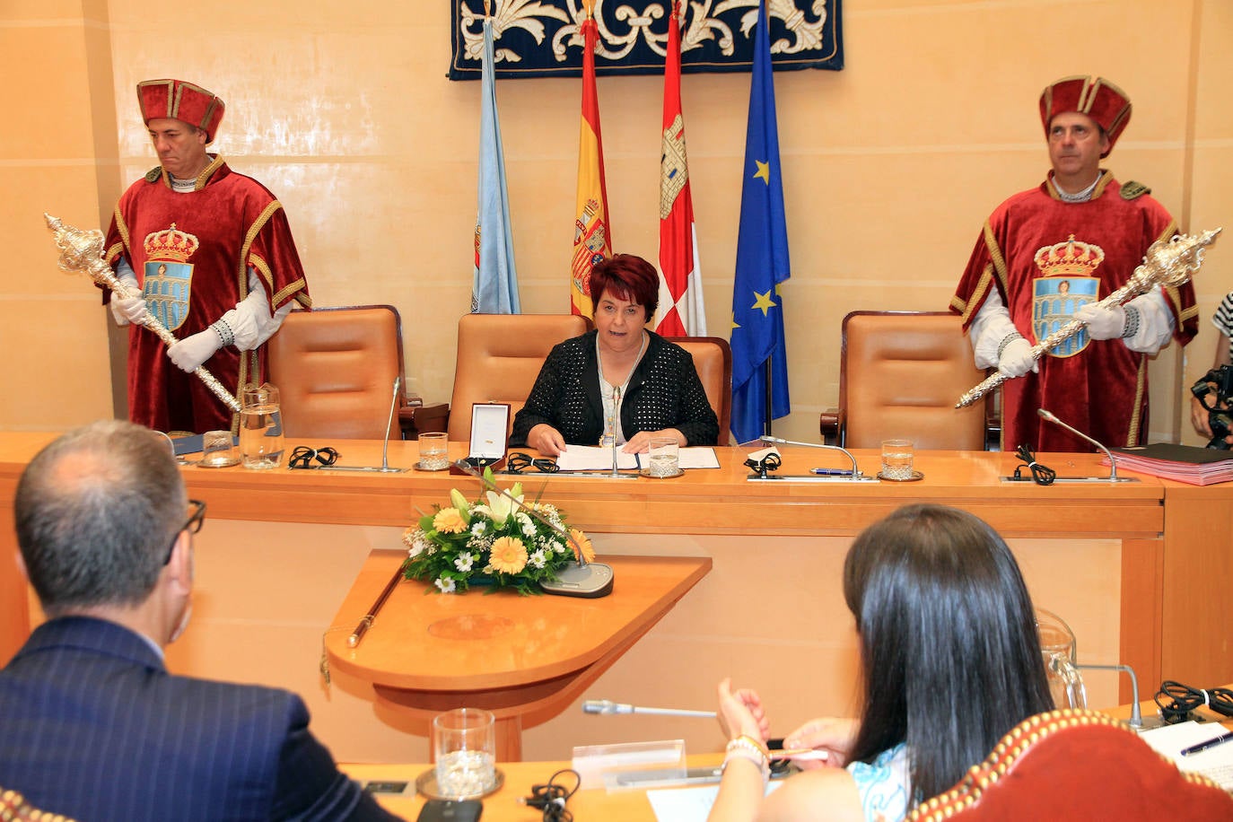 Clara Luquero ya lidera «la mayoría progresista» en el Ayuntamiento de Segovia